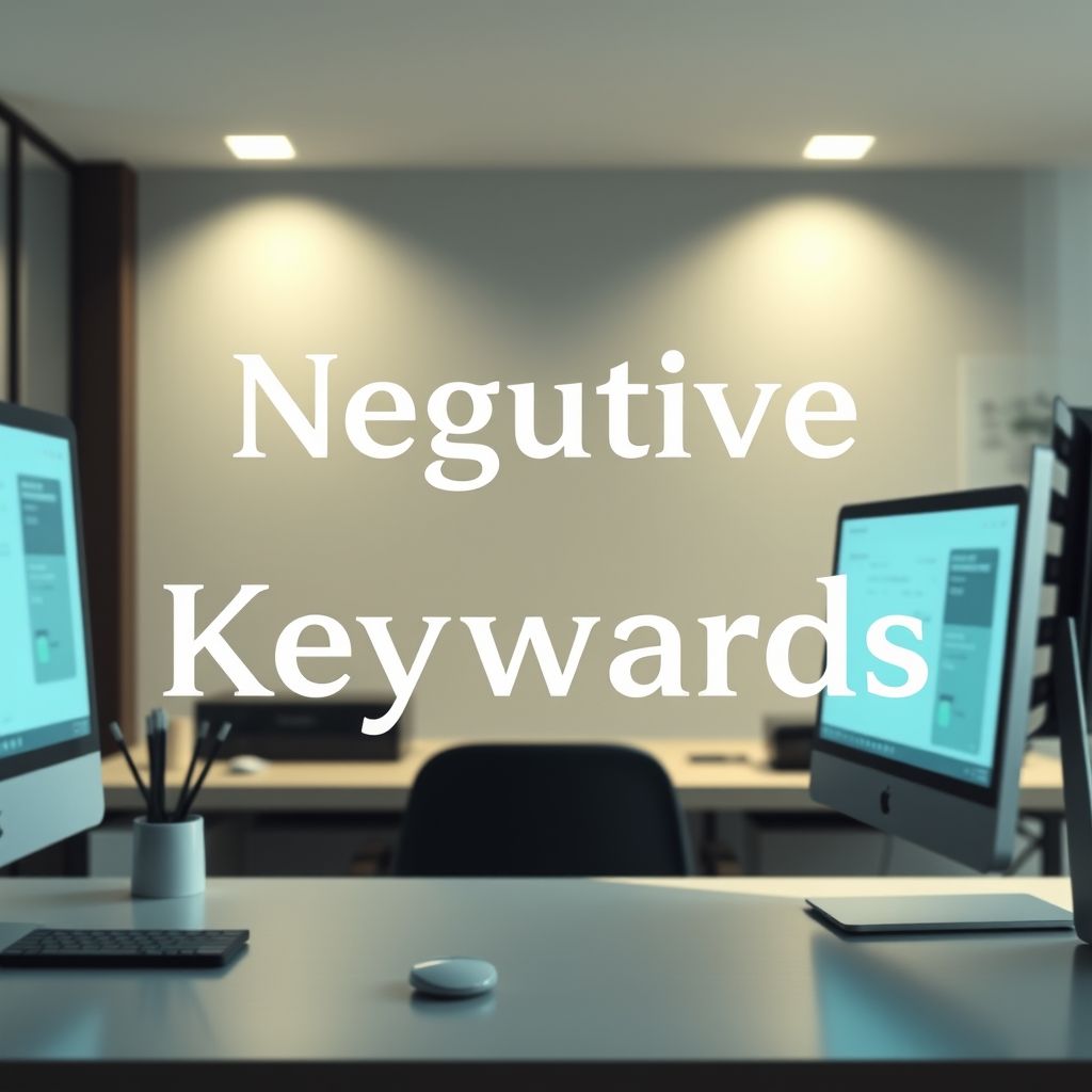 ความสำคัญของ Negative Keywords ใน Google Ads